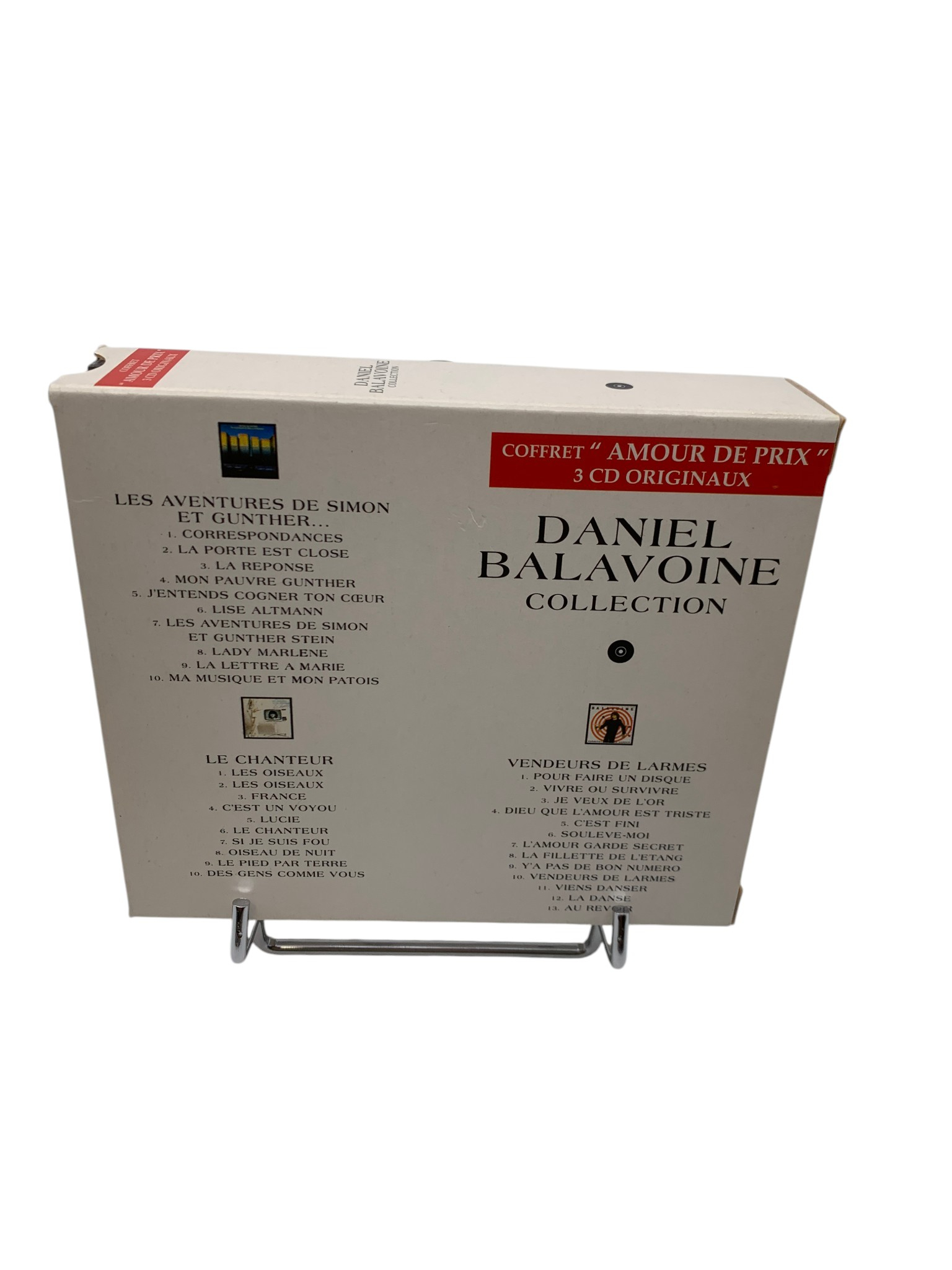 Coffret CD Daniel Balavoine Très bon état - Vue 3 - 